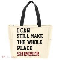I Can Still Make The Whole Place Shimmer Disco Ball  Tote Bag thumb 0