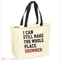 I Can Still Make The Whole Place Shimmer Disco Ball  Tote Bag thumb 2