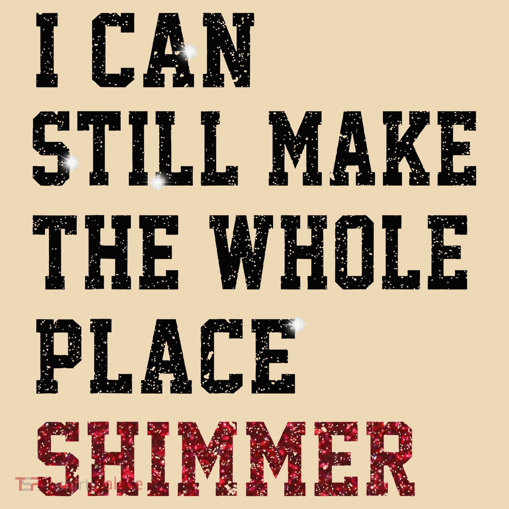 I Can Still Make The Whole Place Shimmer Disco Ball  Tote Bag