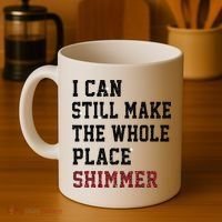 I Can Still Make The Whole Place Shimmer Disco Ball  Coffee Mug thumb 4