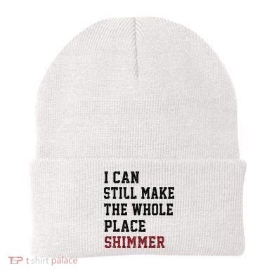 I Can Still Make The Whole Place Shimmer Disco Ball  Beanie