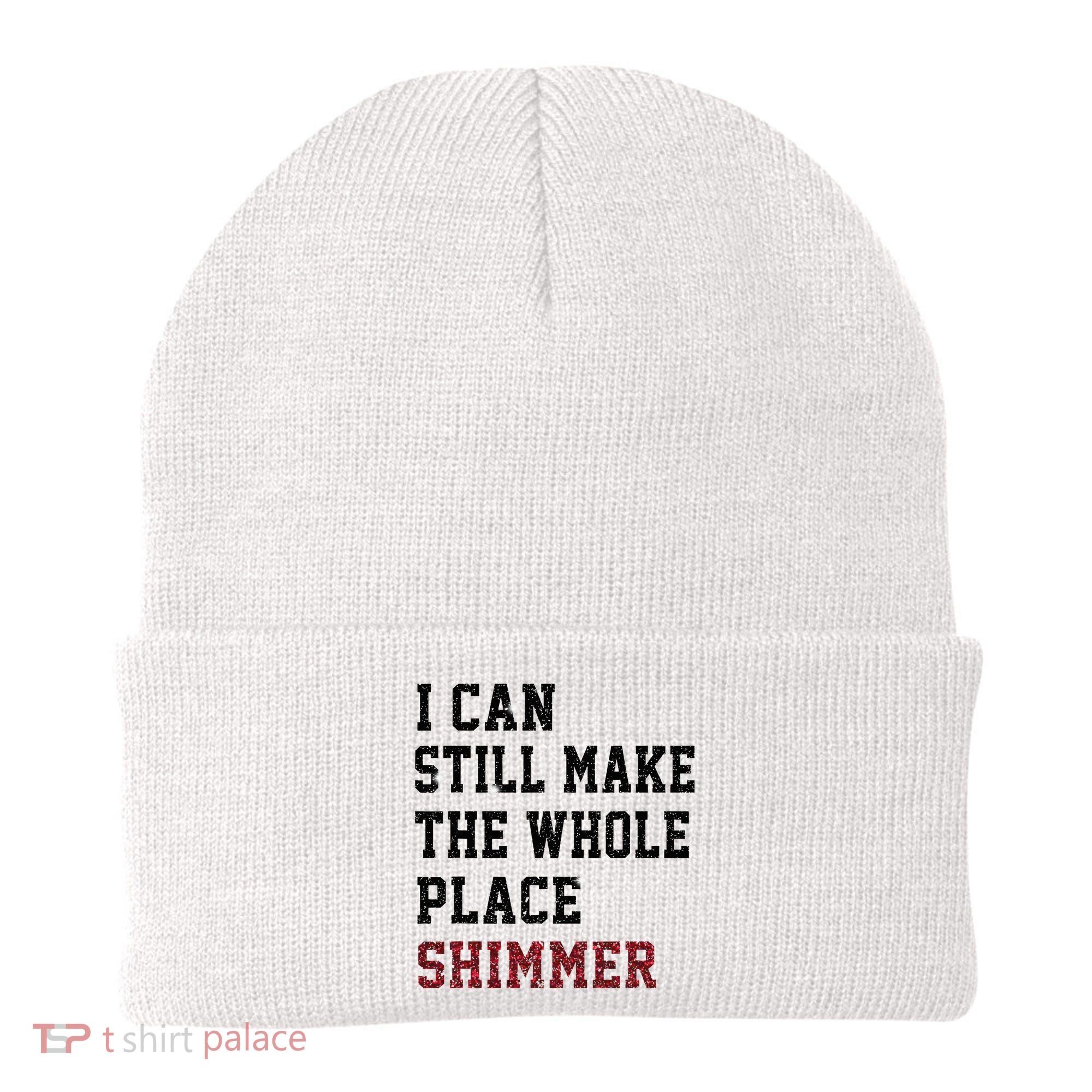 I Can Still Make The Whole Place Shimmer Disco Ball  Beanie