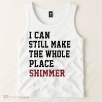 I Can Still Make The Whole Place Shimmer Disco Ball  Tank Top thumb 2