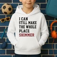 I Can Still Make The Whole Place Shimmer Disco Ball  Kids Hoodie thumb 2