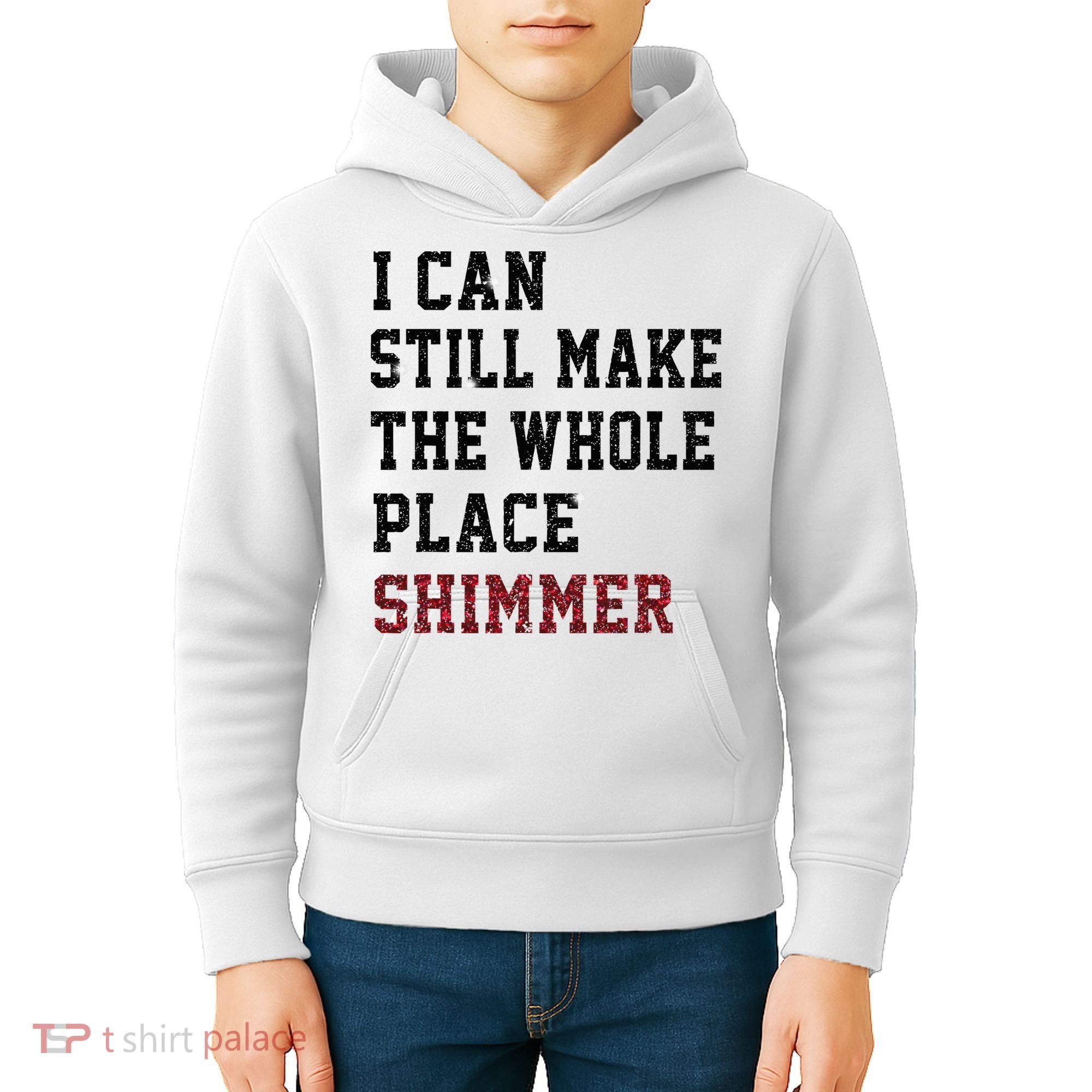I Can Still Make The Whole Place Shimmer Disco Ball  Kids Hoodie