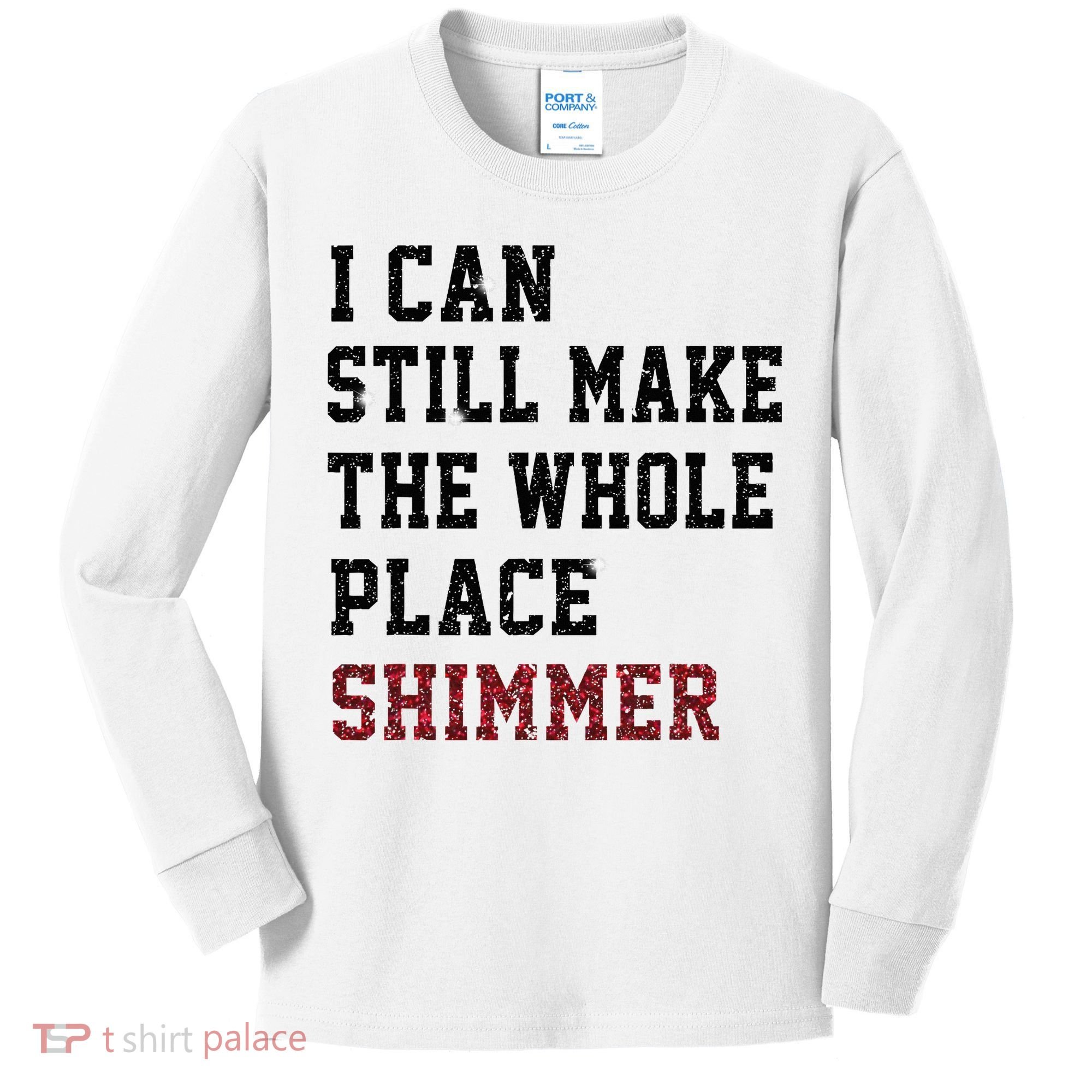 I Can Still Make The Whole Place Shimmer Disco Ball  Kids Long Sleeve Shirt