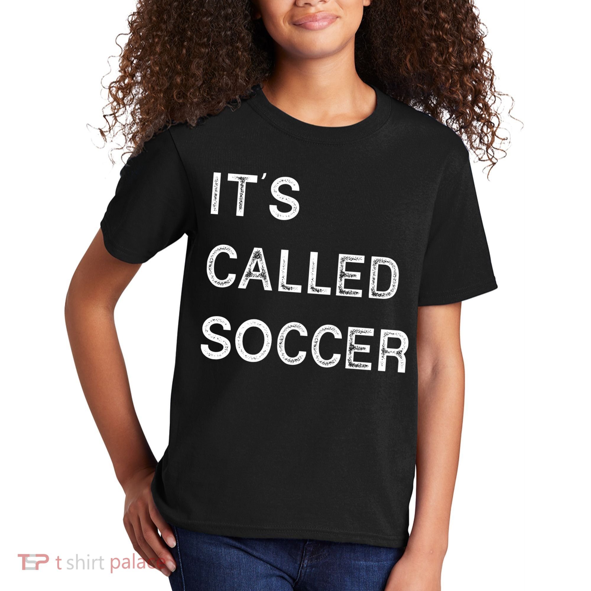 It's Called Soccer Funny World USA Football Cup Kids T-Shirt