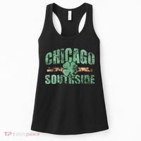 Irish Chicago Southside St Patricks Day Southsider Hoodie Women's Tank Top thumb 0