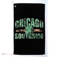 Irish Chicago Southside St Patricks Day Southsider Hoodie Golf Towel thumb 0