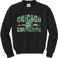 Irish Chicago Southside St Patricks Day Southsider Hoodie Kids Sweatshirt thumb 0