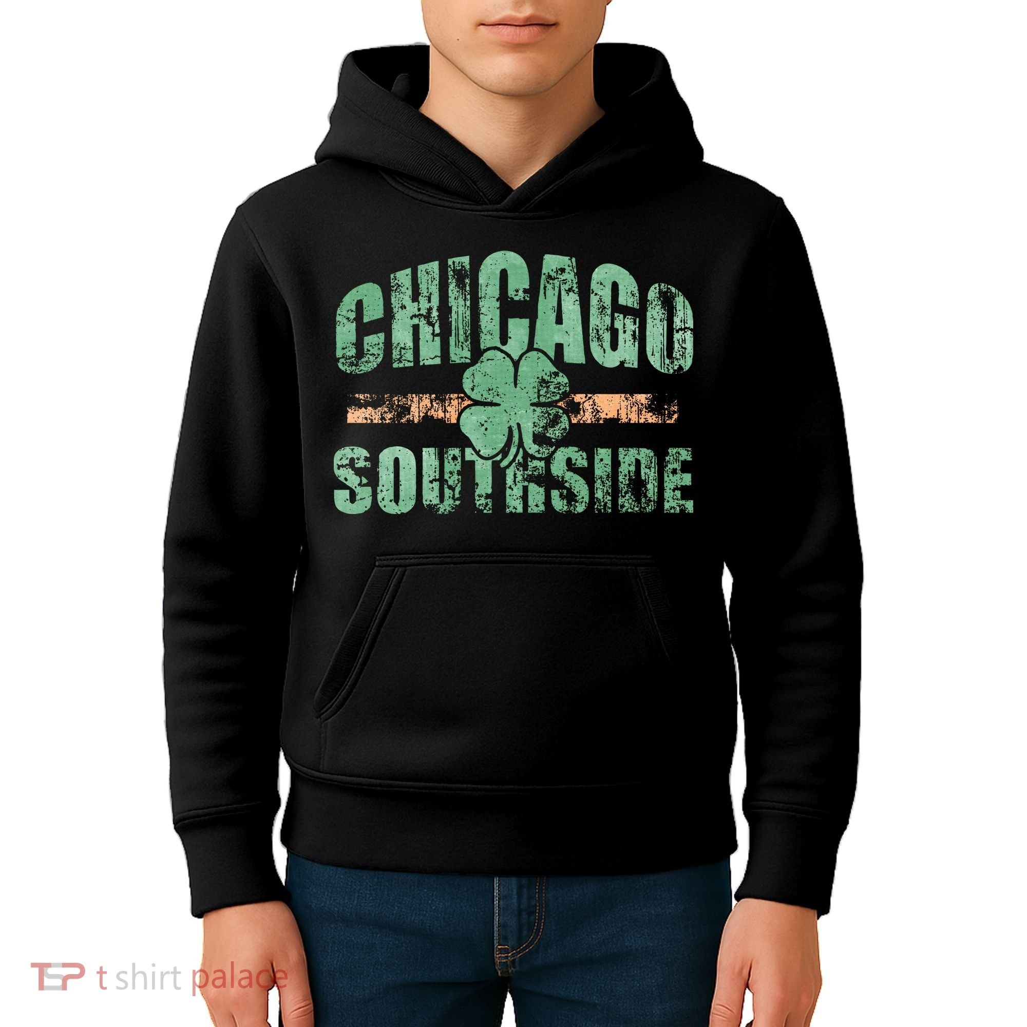 Irish Chicago Southside St Patricks Day Southsider Hoodie Kids Hoodie