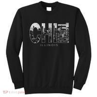 Illinois Chicago Skyline Chi Town Sweatshirt thumb 0
