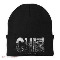 Illinois Chicago Skyline Chi Town Beanie thumb 0