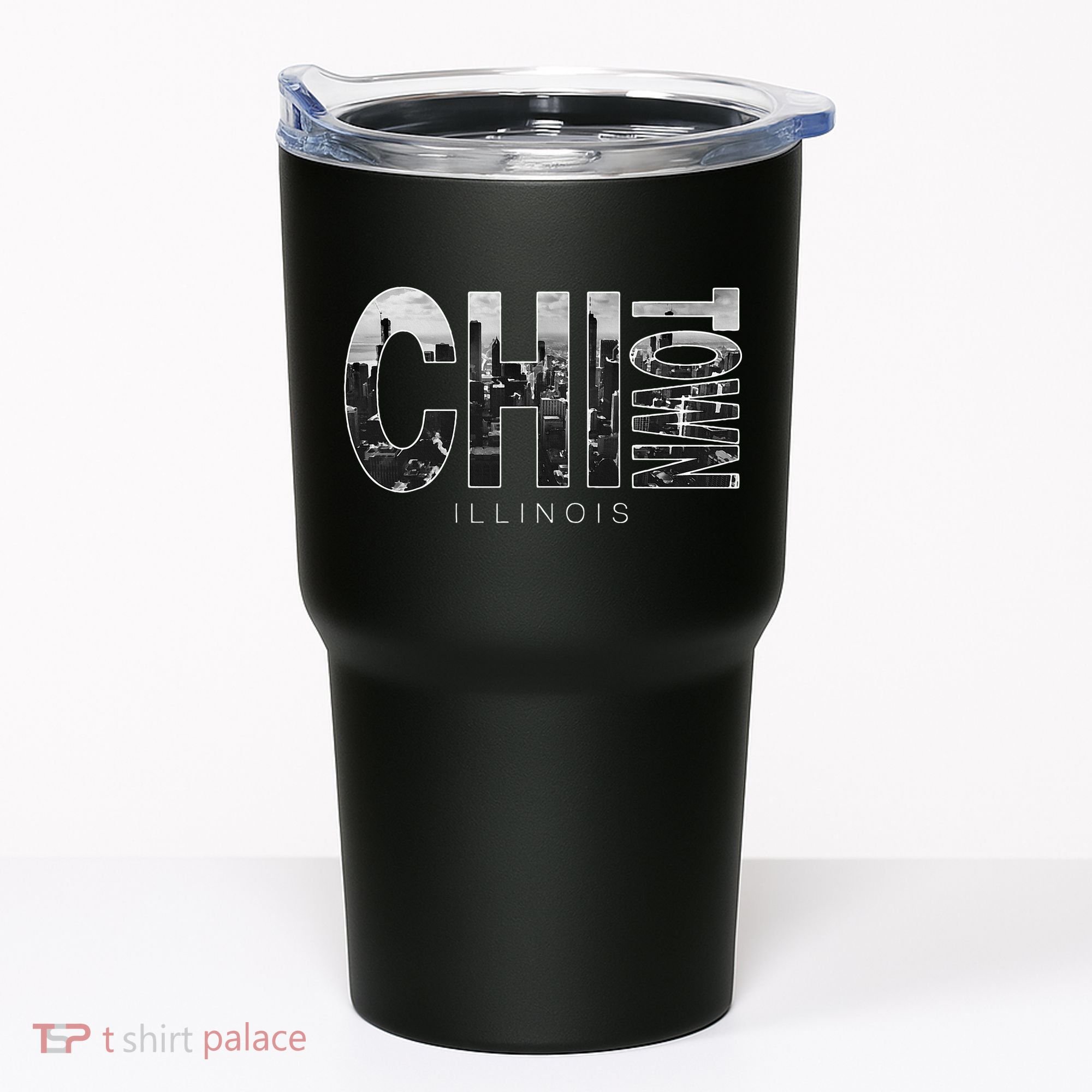 Illinois Chicago Skyline Chi Town Tumbler