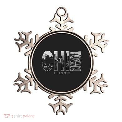 Illinois Chicago Skyline Chi Town Ornament