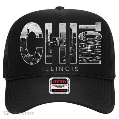 Illinois Chicago Skyline Chi Town Hat