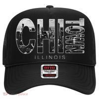 Illinois Chicago Skyline Chi Town Hat thumb 0