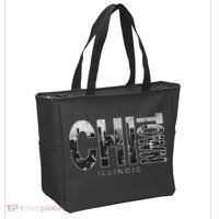 Illinois Chicago Skyline Chi Town Tote Bag thumb 2
