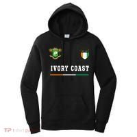 Ivory Coast Sportsoccer Jersey Flag Football Women's Hoodie thumb 0