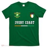 Ivory Coast Sportsoccer Jersey Flag Football T-Shirt thumb 0