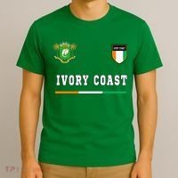 Ivory Coast Sportsoccer Jersey Flag Football T-Shirt thumb 3