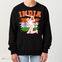 India Cricket Supporters Jersey  Indian Cricket Fans  Women's Sweatshirt thumb 0