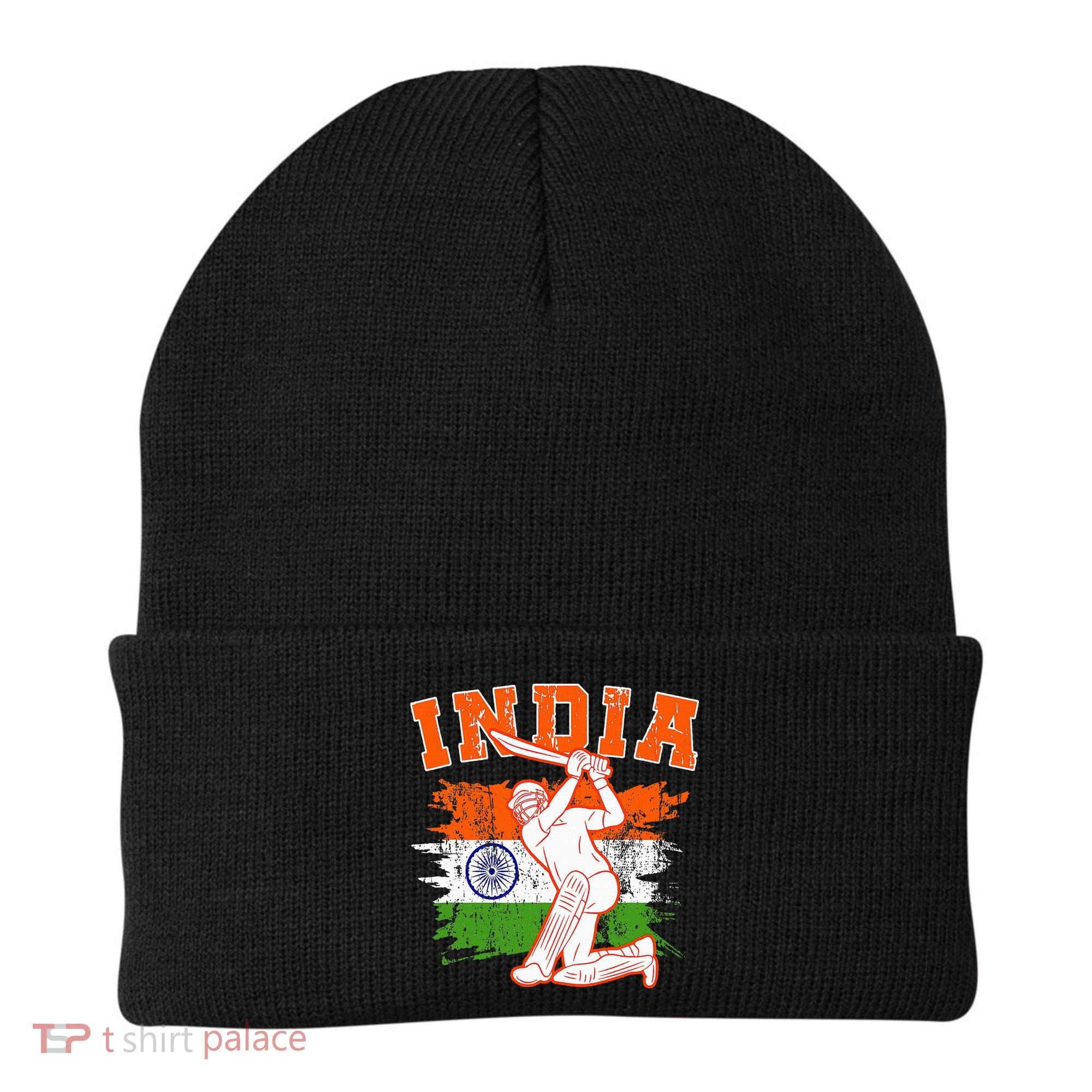 India Cricket Supporters Jersey  Indian Cricket Fans  Beanie