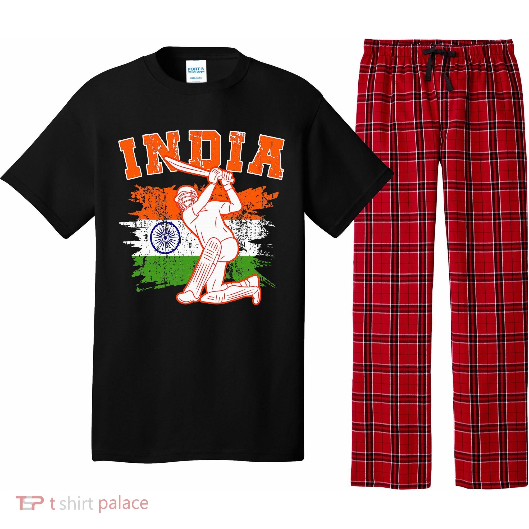 India Cricket Supporters Jersey  Indian Cricket Fans  Pajama Set