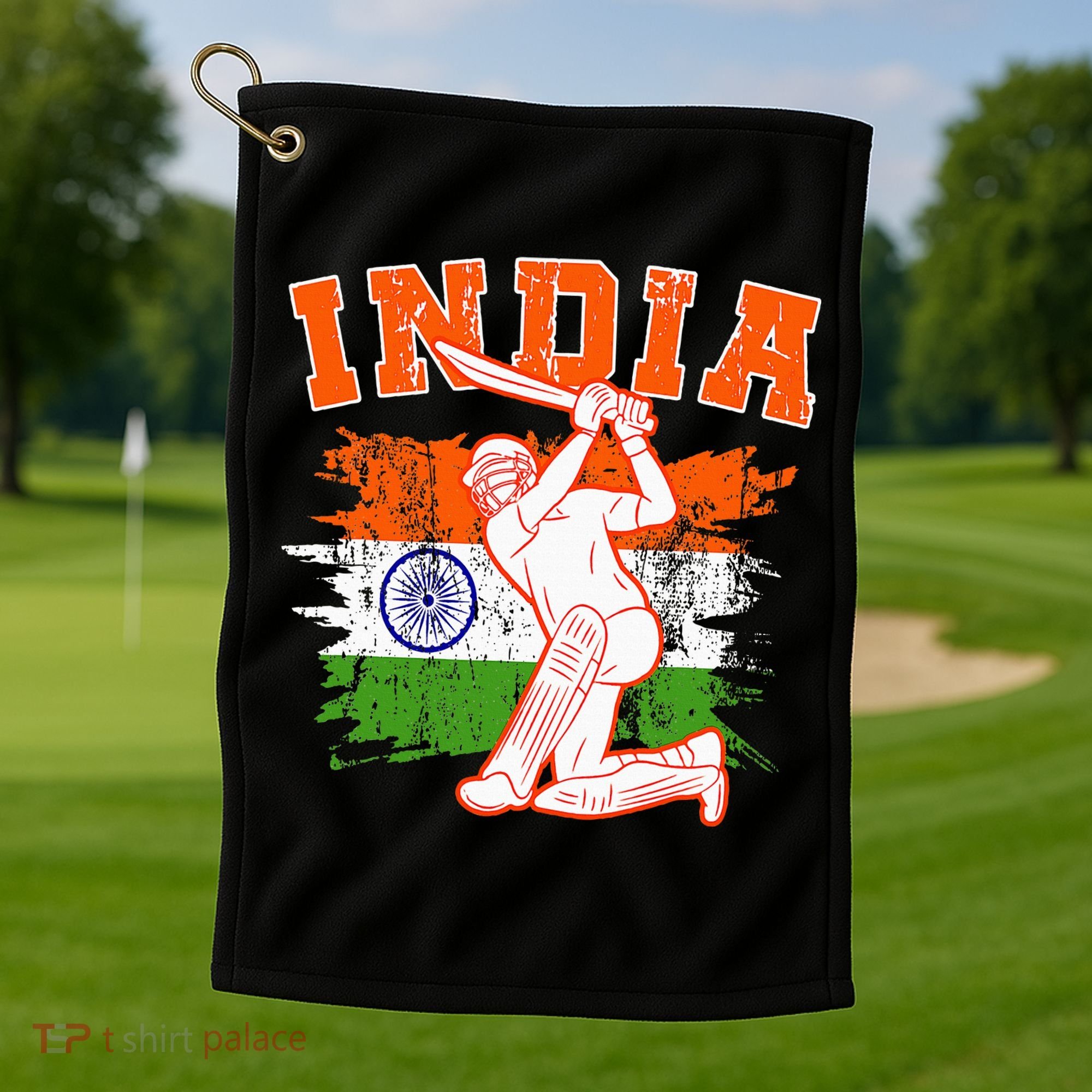 India Cricket Supporters Jersey  Indian Cricket Fans  Golf Towel