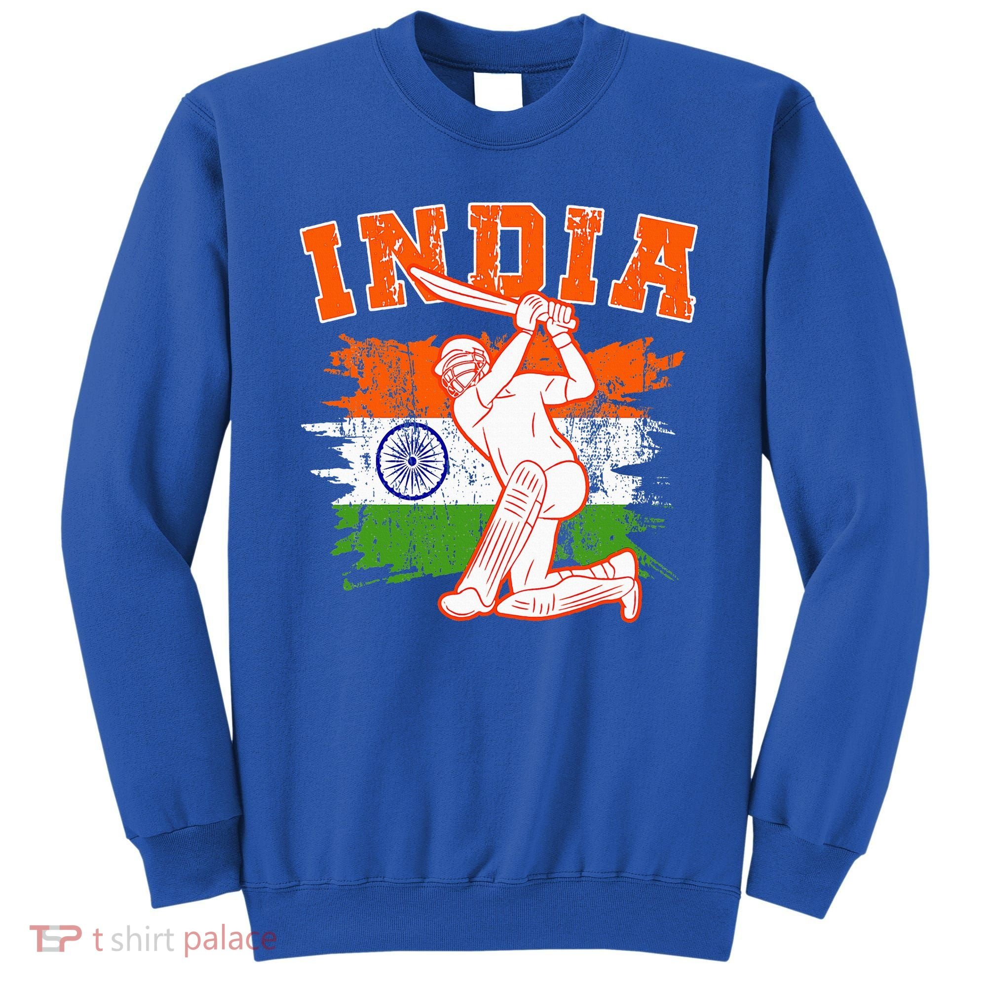 India Cricket Supporters Jersey  Indian Cricket Fans  Sweatshirt