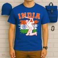 India Cricket Supporters Jersey  Indian Cricket Fans  T-Shirt thumb 6