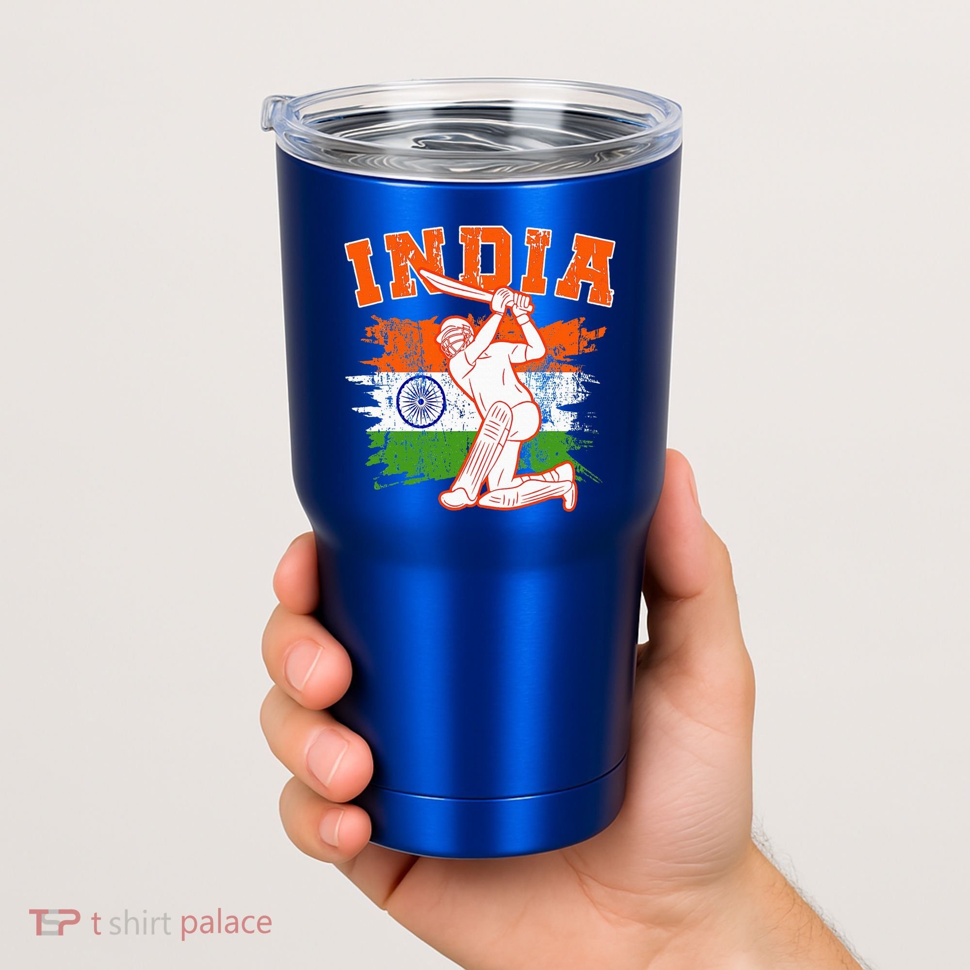 India Cricket Supporters Jersey  Indian Cricket Fans  Tumbler