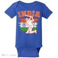 India Cricket Supporters Jersey  Indian Cricket Fans  Baby Bodysuit thumb 0