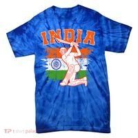 India Cricket Supporters Jersey  Indian Cricket Fans  Tie-Dye T-Shirt thumb 0