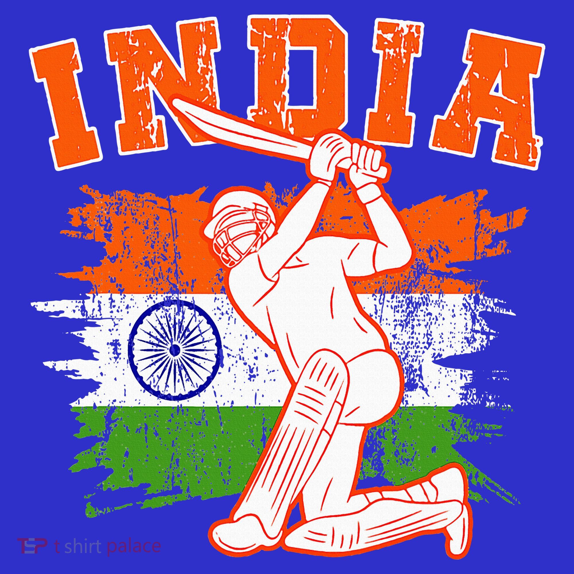 India Cricket Supporters Jersey  Indian Cricket Fans  Tall Hoodie