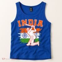India Cricket Supporters Jersey  Indian Cricket Fans  Tank Top thumb 2