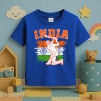 India Cricket Supporters Jersey  Indian Cricket Fans  Toddler T-Shirt thumb 3