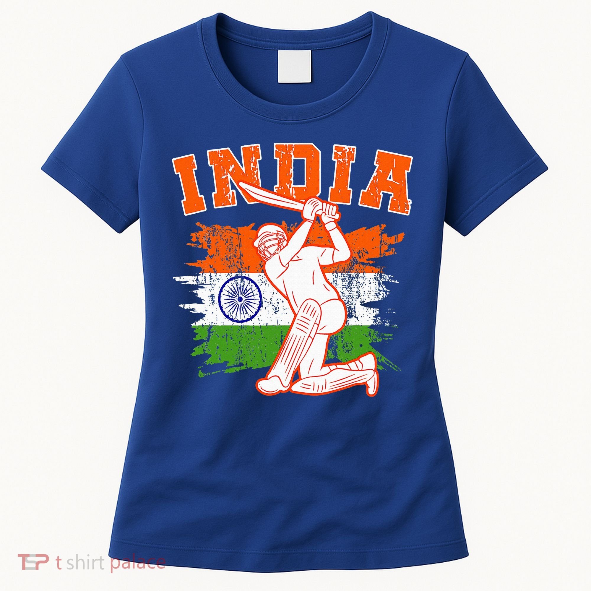 India Cricket Supporters Jersey  Indian Cricket Fans  Women's T-Shirt