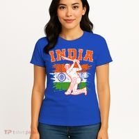India Cricket Supporters Jersey  Indian Cricket Fans  Women's T-Shirt thumb 4