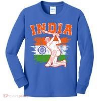 India Cricket Supporters Jersey  Indian Cricket Fans  Kids Long Sleeve Shirt thumb 0