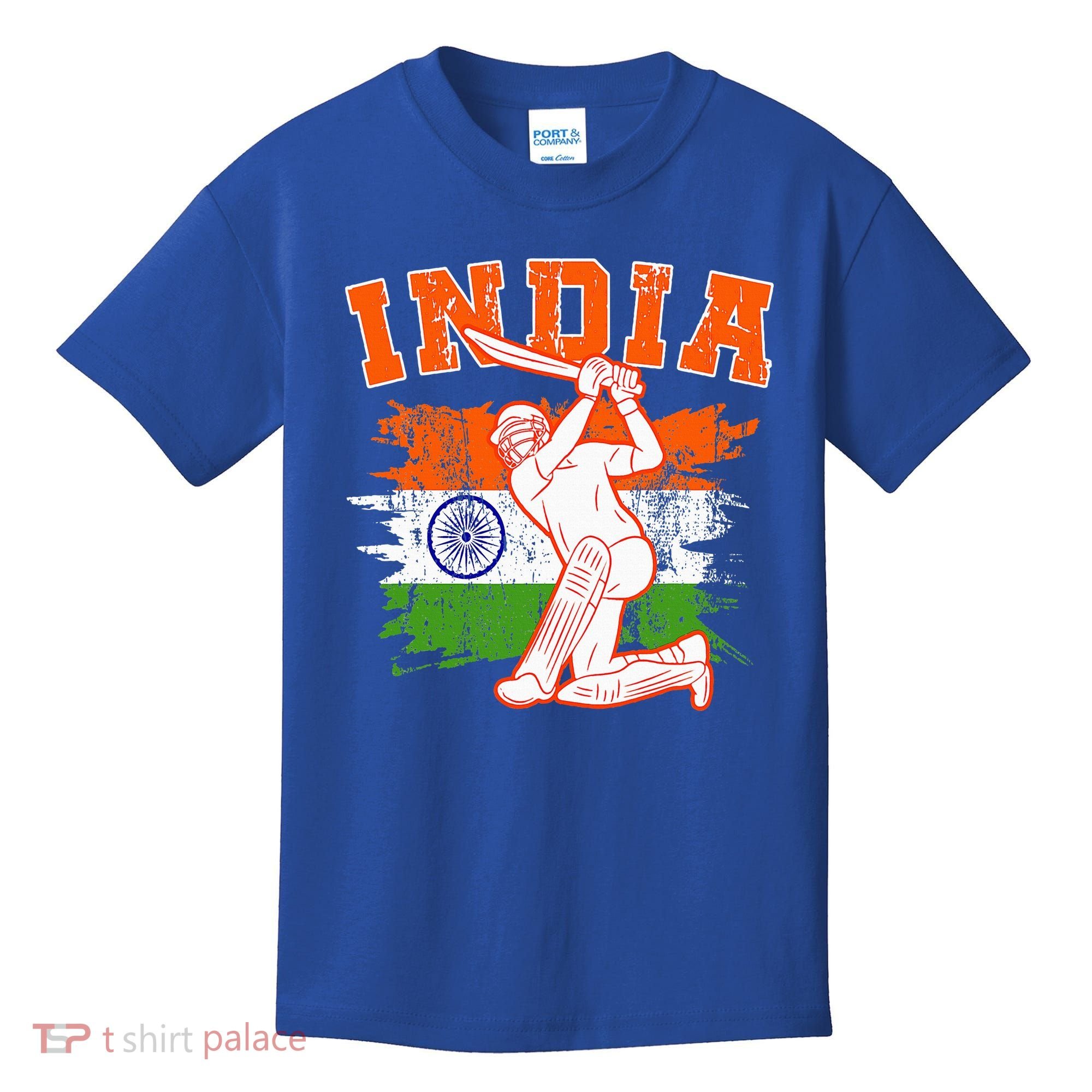 India Cricket Supporters Jersey  Indian Cricket Fans  Kids T-Shirt