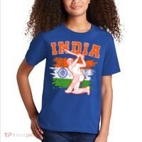 India Cricket Supporters Jersey  Indian Cricket Fans  Kids T-Shirt thumb 2