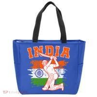 India Cricket Supporters Jersey  Indian Cricket Fans  Tote Bag thumb 0