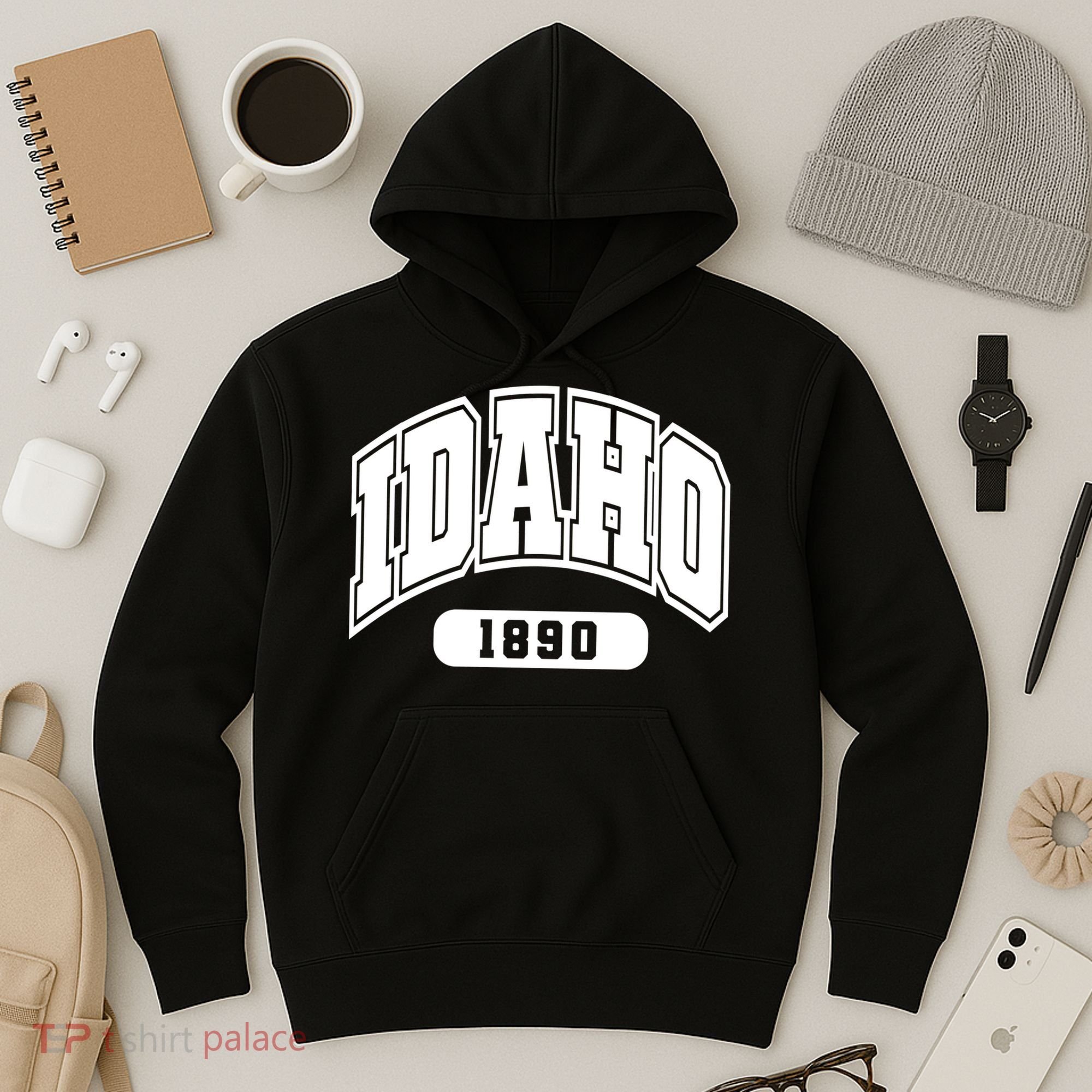 Idaho Collegiate Style 1890 Hoodie