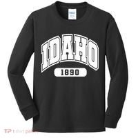 Idaho Collegiate Style 1890 Kids Long Sleeve Shirt thumb 0