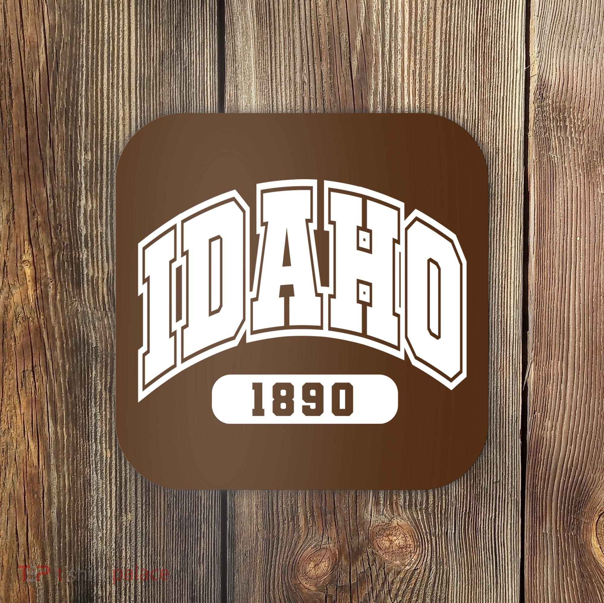Idaho Collegiate Style 1890 Coaster