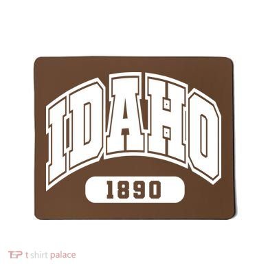 Idaho Collegiate Style 1890 Mousepad