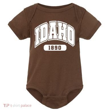 Idaho Collegiate Style 1890 Baby Bodysuit