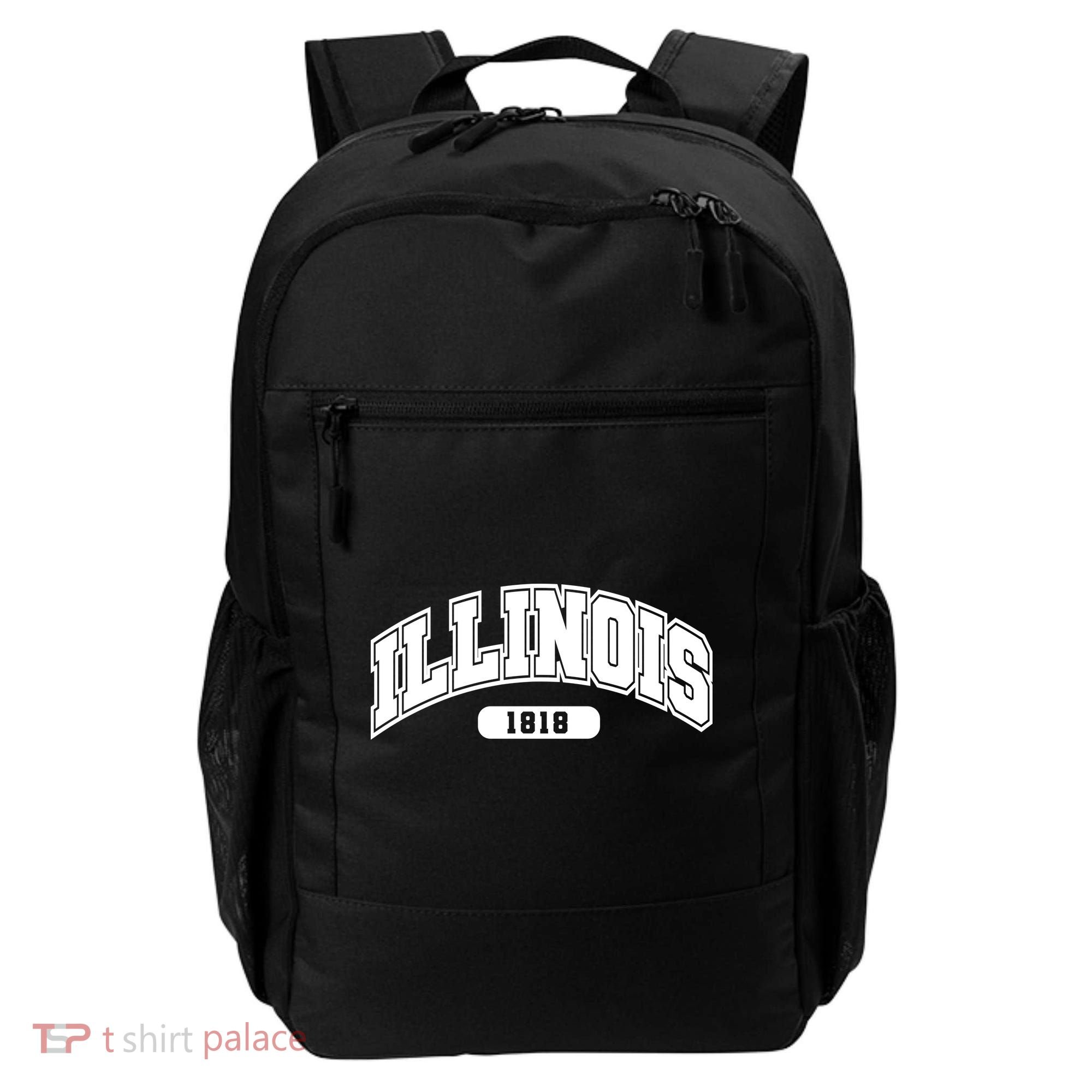 Illinois Collegiate Style 1818 Backpack