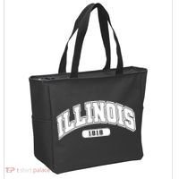 Illinois Collegiate Style 1818 Tote Bag thumb 2